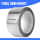 Aluminum Foil Tape  2 Inch X 65 Feet  3 9 Mil   Insulation Adhesive Metal High T