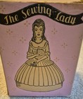 Vtg Southern Bell     The Sewing Lady    3 Pc Sewing Caddy By Dart Craftsman Corp