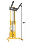 Uline Semi-electric Pallet Stacker  - 137  Lift  Model H-5440