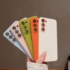 For Samsung S23 Ultra S22 23  Shockproof Matte Phone Case camera Lens Film Cover