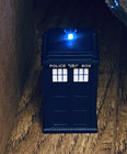 Bbc Doctor Who Police Public Call Box Mini Tardis 3  Toy Lights Up 2013