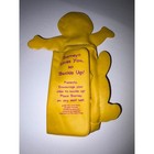 Vintage 1997 Barney Loves You Car Seat Belt Cover Plush Toy Accessory