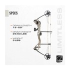 Bear Archery Limitless Rth 265 Fps Compound Bow  god s Country 