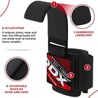 Weight Lifting Hooks By Rdx  Lifting Straps  Wrist Wraps  Powerlifting Support
