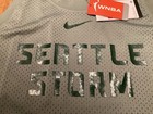 Nwts Nike Seattle Storm Wnba Green Mid Jersey Tank Top Hf6473-391 Women s Size L
