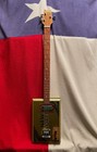 Cigar Box Guitar 3string W magnetic Pickup  New World  Tejas Cbg Co  San Antonio