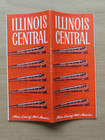 Ic Illinois Central Public Timetable  10 26 58 System