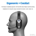 Trucker Headset Wireless Bluetooth 5 2 Ai Noise Cancelling Mic For Phones Pc
