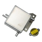 Aluminum Coolant Expansion Tank For Subaru 2002-07 Wrx  2004-2019 Wrx Sti Silver