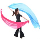 98x47 Inch 100  Chiffon Hand Scarf Belly Dance Costume Outfit Throwing Scarf