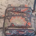 Vera Bradley Nomadic Floral makeup Bag Set 4 Pieces