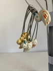 Vtg Novelty Diaper Pins Ducks 2 25  Set Of 6 Strong Safety Pins For Cloth Diaper