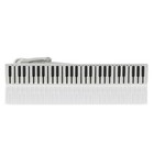 Music Piano Keyboard Tie Clip Tie Bar Men Daily Wear Music Lover Gift