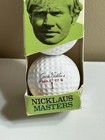 New Vintage Macgregor Nicklaus Masters Cover Of Surlyn  Sleeve Of 3 Golf Balls