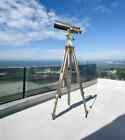 1920 Century Nautical Naval Binoculars Marine With Nickel Tripod Stand