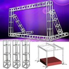 3 6 9pcs Square Light Truss Lighting Trussing Stand Outdoor Music Wedding Stage 