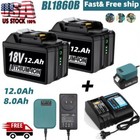 18v Battery charger For Makita 8 0ah 12 0ah Lxt Li-ion Bl1860b Bl1830 Us