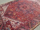 Antique  Heriz Oriental Rug Estate Find   9 1 X 12 5   Fine Estate Carpet