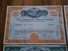 100 Vintage Pennsylvania Railroad Company Authentic Stock Certificates 1950 s-60
