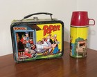 1964 Popeye Vintage Metal Lunch Box   Thermos