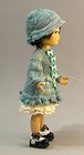 Hand Knit Fashion For Ruby Red Ten Ping And Similar 8  Dolls By Moon Lily Dolls