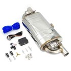 General T Shape Car Exhaust Pipe Vacuum Pump Variable Valve Mufflers Remote