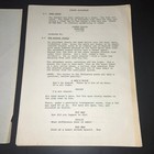Sunset Boulevard  1948  Billy Wilder Hand-typed Partial Draft Script Coa