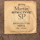 Vintage Martin Guitar Electric Sp Bronzed Steel Mspe16  016     Qty 11 Made In Usa