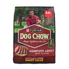Purina Dog Chow Complete Adult Dry Dog Food For Adult Dogs  Kibble Beef Flavor  