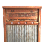 Antique National Washboard Company No 1801 Washboard Saginaw Chicago Memphis