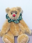 3 1 2   Mohair World Of Miniatures Bear Willie Clown Teddy Golden Jointed 