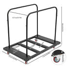 10 Tables Capacity Rolling Cart Steel Folding Table Cart For 60  Round Tables