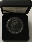 2020 W Canada  5 1oz  Silver Burnished Maple Leaf Ogp 