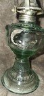 Antique Small Glass Oil Lamp