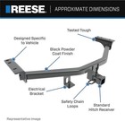Reese Towpower 37042 Class 3 Multi-fit Trailer Hitch  2 Inch Square Receiver 