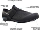 Shimano Sh-rp101 Cycling Shoe Black Mens 9 Eu43 Spd Spd-sl Road Bike Indoor Spin