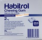 Habitrol 2mg Fruit Nicotine Gum  6 Bulk Boxes Of 204  1224 Pcs   Expiry 02 2026