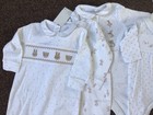 Bundle Of Baby Neutral Boys Girls Clothes Outfit Smocked Baby Grow Size 0-3-6-9