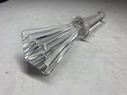 Vintage Large Clear Crystal Glass Multi Faceted Bottle Stopper