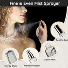 Segbeauty Glass Perfume Bottle Set  5 Pack Of 10ml Portable Mixed 