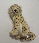 Hansa Cheetah Cub Plush Animal 12  Sitting Stuffed Animals Poseable Big Cat