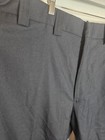New Men s Flat Front Unhemmed Dark Navy Blauer  8560 Police Uniform Pant Size 48