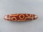 9 Eyes Tibetan Old Agate Dzi Beads For Amulet Pendant Bracele Tibet Gzi Bead E