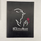 Vintage Disney Beauty And The Beast Play Program Brochure 1996 With Insert
