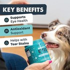 Mighty Paw Waggables Eyes   Tear Stain Chews For Dogs 