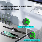 For Apple Iphone Watch Iwatch Magnetic 2 In 1 Charger Usb-c Power Charging Cable