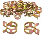 20pcs 1 2inch Spring Band Type Fuel Hose Clamps  12mm Silicone Vacuum Hose Pi   