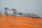 Antique Cast Iron Arrow Weathervane Directional Arrow For Lightning Rod Vintage