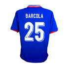 Bradley Barcola Signed France Soccer Jersey  25 With Beckett Coa