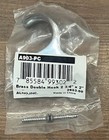 Alno A903-pc Traditional 2-prong Double Robe Hook Towel Bathroom In Chrome New